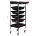 Hairdressing Trolley GABBIANO FX7, Black